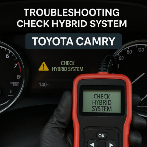 Troubleshooting Check Hybrid System in Toyota Camry