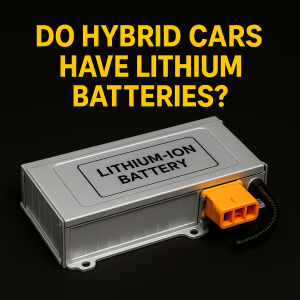 Do Hybrid Cars Have Lithium Batteries