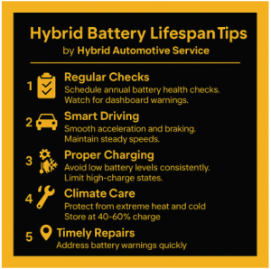 Hybrid Battery Specialists’ Tips for Maximizing Your Battery Lifespan