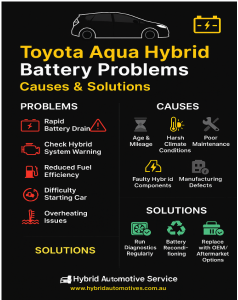Toyota Aqua Hybrid Battery Problems: Causes, Symptoms & Solutions