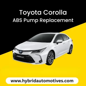 Toyota Corolla ABS Pump Replacement