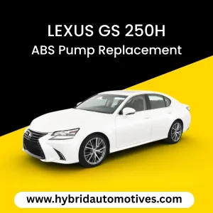 LEXUS GS 250H ABS Pump Replacement