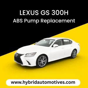 LEXUS GS 300H ABS Pump Replacement