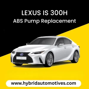 LEXUS IS 300H ABS Pump Replacement