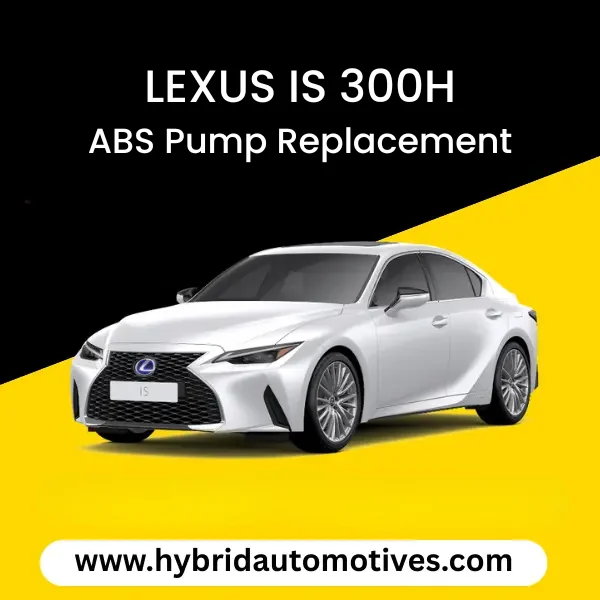 LEXUS IS 300H ABS Pump Replacement