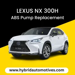 LEXUS NX 300H ABS Pump Replacement