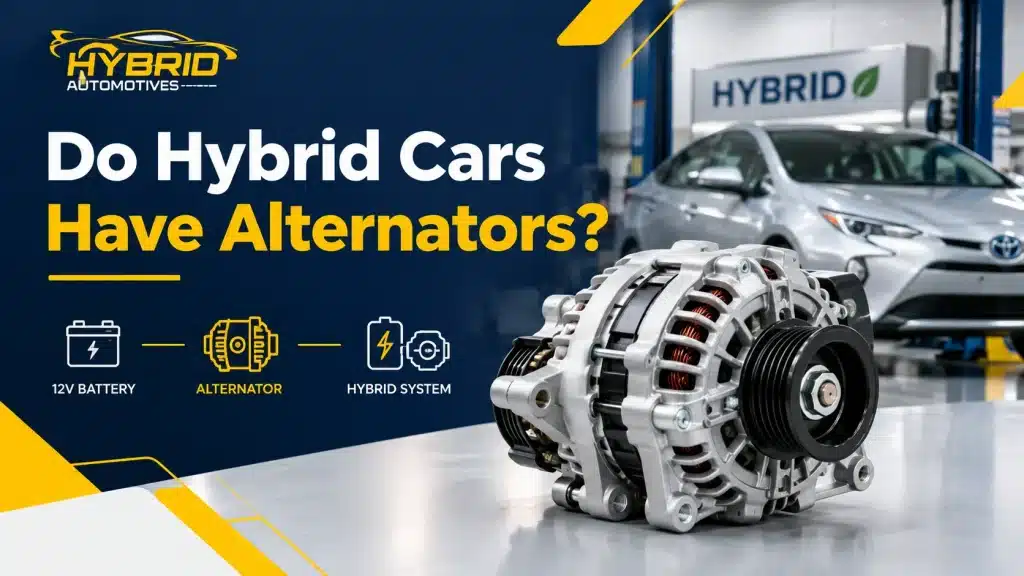 Do Hybrid Cars Have Alternators? How the 12V Battery Actually Gets Charged